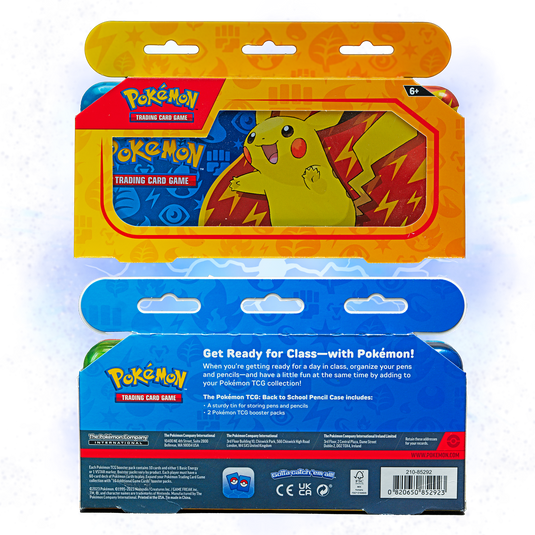 BACK TO SCHOOL PIKACHU PENCIL CASE