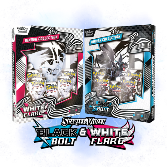 BLACK BOLT & WHITE FLARE BINDER COLLECTIONG