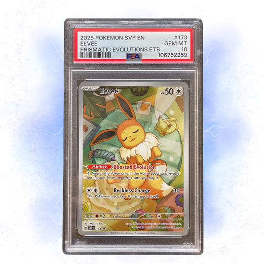 EEVEE ELITE TRAINER BOX PROMOZIONALE PSA 10