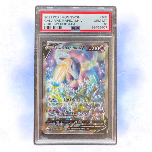 GALARIAN RAPIDASH (CRE 168) PSA 10