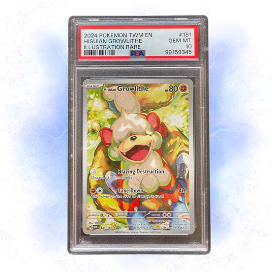 HISUIAN GROWLITHE (TWM 181) PSA 10