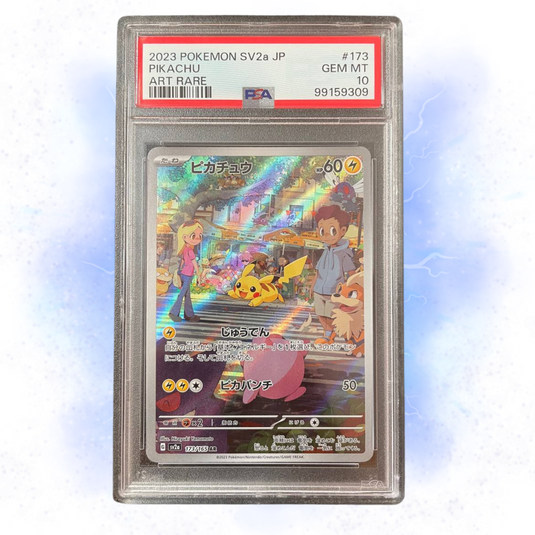 PIKACHU (sv2a 173) PSA 10